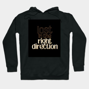 Lost In The Right Direction Hoodie